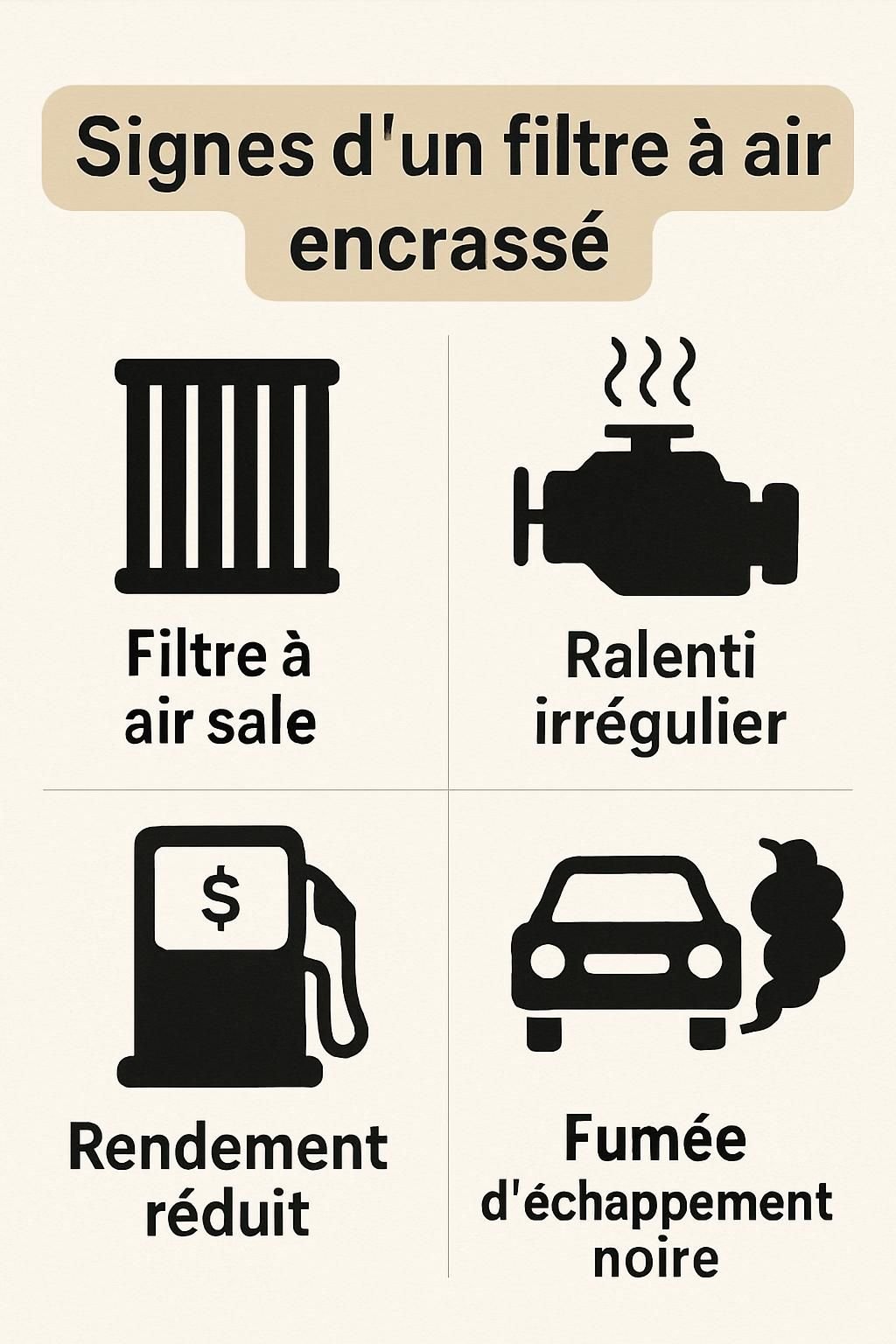 découvrez comment identifier les signes d'un filtre à air moteur encrassé et les moments clés pour le remplacer afin d'assurer des performances optimales et la longévité de votre véhicule.