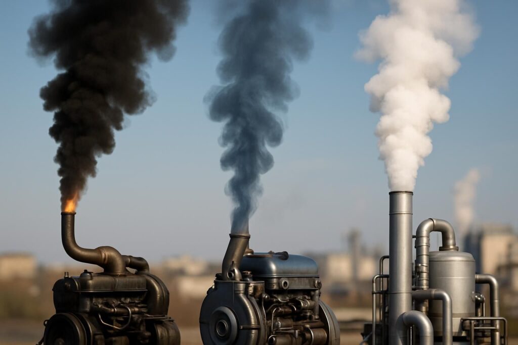 découvrez comment identifier les causes principales de la fumée noire, bleue ou blanche pour mieux comprendre et résoudre les problèmes liés à votre véhicule.