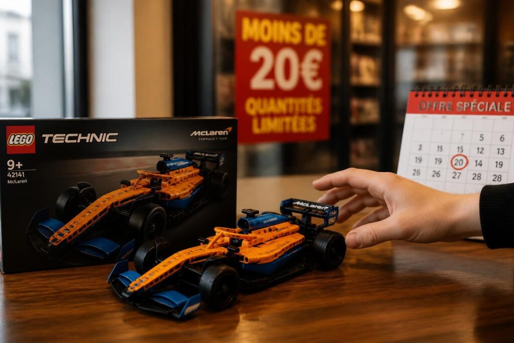 découvrez notre offre exceptionnelle sur le set lego mclaren à moins de 20 euros. profitez vite de ce prix réduit avant qu'il ne disparaisse !